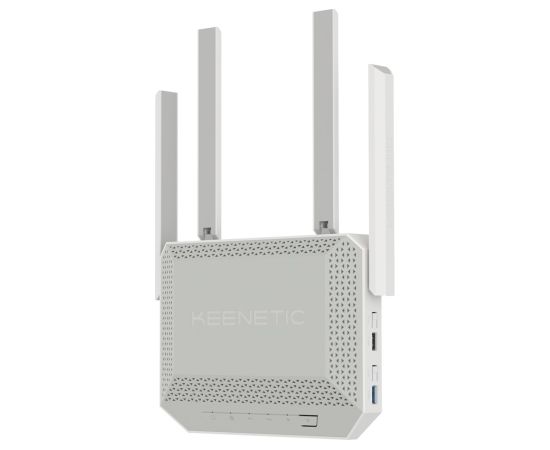 Keenetic Titan BE7200 Mesh Wi-Fi 7 Multi-Gigabit Router with a 1×10G, 1×2.5G and 4×1G Smart Switch, Multifunctional USB 3.2 and 2.0 Ports Wireless Routers