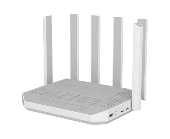 Keenetic Hero 5G (KN-4110) wireless router 2.5 Gigabit Ethernet Dual-band (2.4 GHz / 5 GHz) Grey, White Wireless Routers