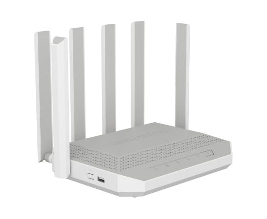 Keenetic Hero 5G (KN-4110) wireless router 2.5 Gigabit Ethernet Dual-band (2.4 GHz / 5 GHz) Grey, White Wireless Routers