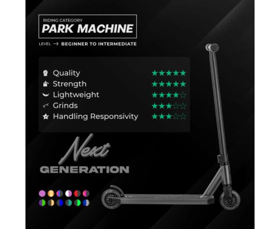 Triku skrejritenis NKD Next Generation Black/pink Самокаты и скейтборды