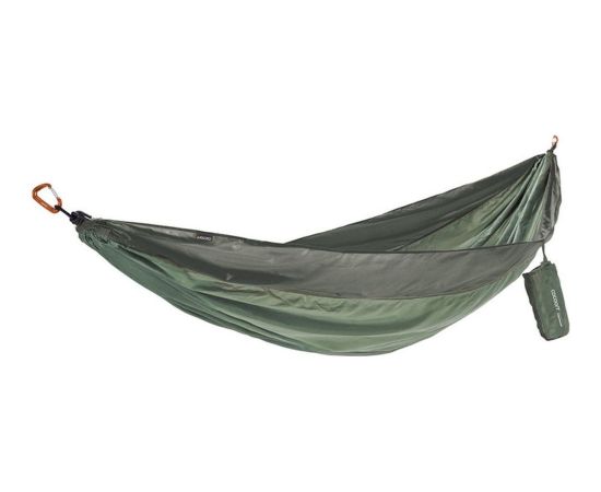 Hamak dwuosobowy Cocoon Travel Set Double, cypress green Dārza šūpuļkrēsli