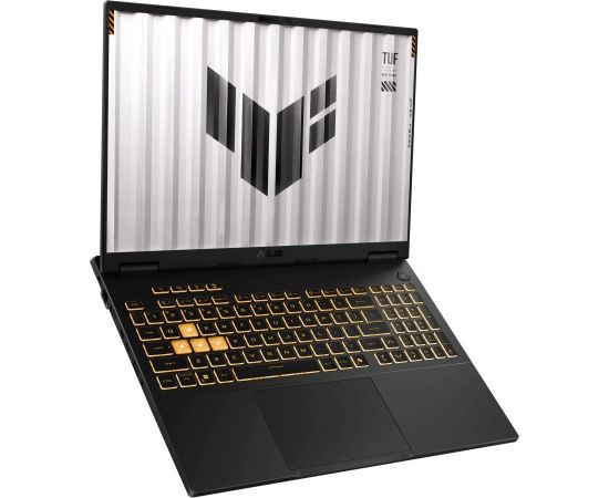 ASUS TUF Gaming F16 FX608JMR-RV141  i5 14450HX 16.0"FHD+ 165Hz IPS-level AG 16GB DDR5 5600 SSD512 GeForce RTX 5060 8GB WLAN+BT LAN Cam1080p 90WHrs NoOS Jaeger Gray Portatīvie datori