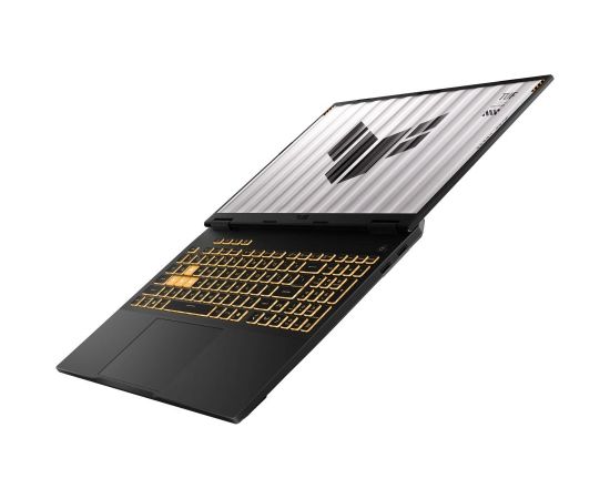 ASUS TUF Gaming F16 FX608JMR-RV141  i5 14450HX 16.0"FHD+ 165Hz IPS-level AG 16GB DDR5 5600 SSD512 GeForce RTX 5060 8GB WLAN+BT LAN Cam1080p 90WHrs NoOS Jaeger Gray Portatīvie datori