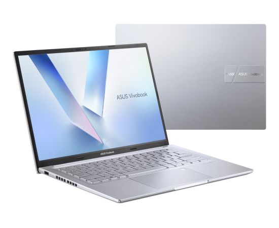 ASUS Vivobook 14 M1405NAQ-LY014 Ryzen 5 150 14.0"WUXGA IPS-level Panel 60Hz 300nits AG 16GB DDR5 SSD512 AMD Radeon Graphics WLAN+BT Cam720p 42WHrs NoOS Cool Silver Portatīvie datori