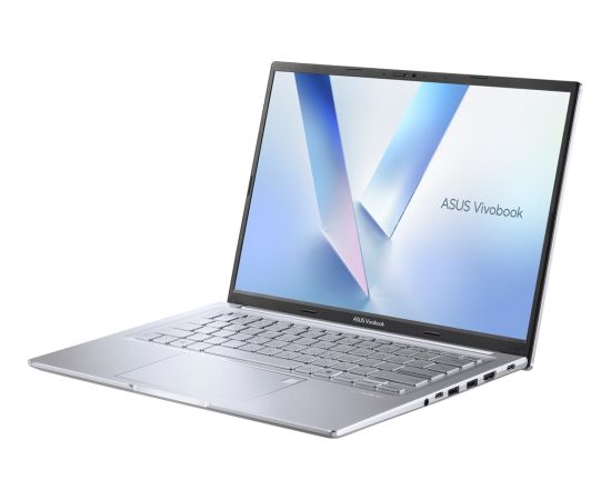 ASUS Vivobook 14 M1405NAQ-LY014 Ryzen 5 150 14.0"WUXGA IPS-level Panel 60Hz 300nits AG 16GB DDR5 SSD512 AMD Radeon Graphics WLAN+BT Cam720p 42WHrs NoOS Cool Silver Portatīvie datori