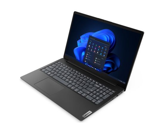 Lenovo V15 G4 AMN AMD Ryzen™ 5 7520U Laptop 39.6 cm (15.6") Full HD 16 GB LPDDR5-SDRAM 512 GB SSD Wi-Fi 6 (802.11ax) English Black Portatīvie datori