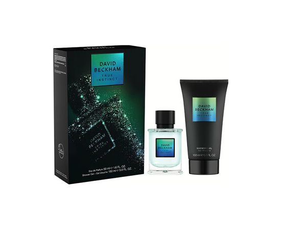 David Beckham True Instinct Dárková sada EDP 50 ml a sprchový gel 150 ml 50ml Мужская парфюмерия