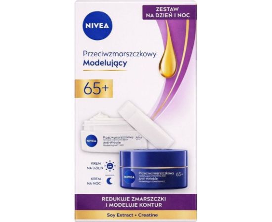 Nivea NIVEA_Duo 65+ CREAM  2x50ml Sejas kopšana