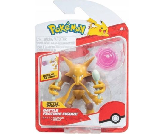 Figurka Jazwares POKEMON Ruchoma Figurka Bitewna ALAKAZAM Фигурки и герои