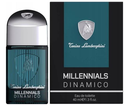 Alkotest TONINO LAMBORGHINI Millennials Dinamico EDT spray 40ml Vīriešu Smaržas