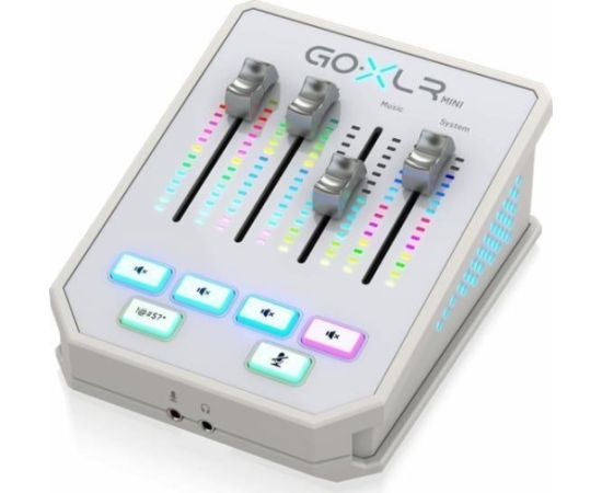 TC Helicon GO XLR Mini-WH Mikser / sampler do streamingu biały Aудио-видео