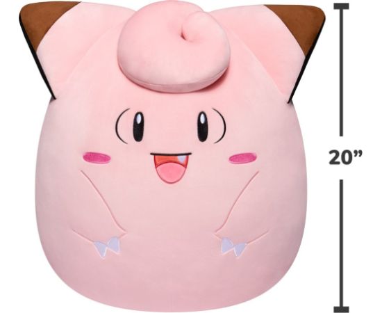 Jazwares SQUISHMALLOWS POKEMON plush Clefairy, 50 cm Mīkstās rotaļlietas