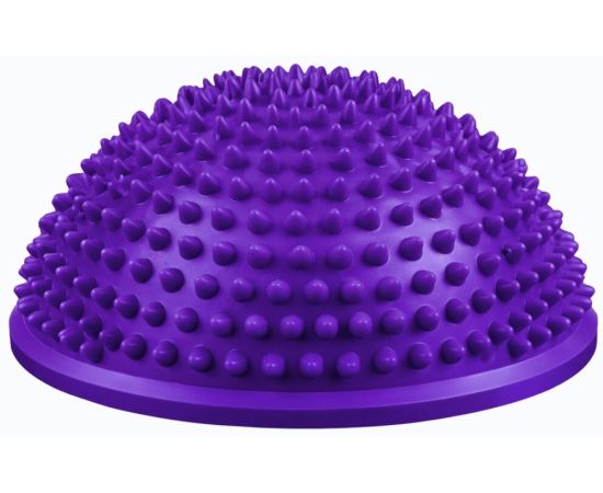 Sensorā puslode masāžai un līdzsvara vingrinājumiem, violeta, 16 cm, LEAN Espanderi 
