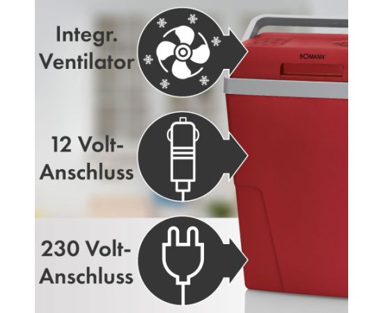 Cool box Bomann, red Крупная бытовая техника