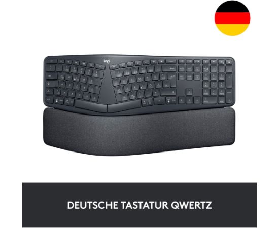 Logitech ERGO K860 Split for Business (graphite, DE layout) Клавиатуры