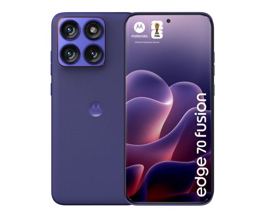 Motorola edge 70 fusion 17.2 cm (6.78") Dual SIM Android 16.0 5G USB Type-C 12 GB 256 GB 7000 mAh Violet Mobilie telefoni
