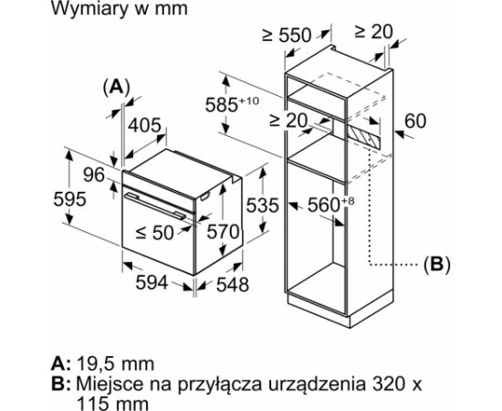 Piekarnik BOSCH HBA334EB4 Крупная бытовая техника