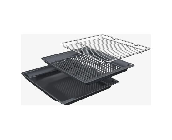 Bosch Serie 4 HRG272EB3 oven 71 L 3400 W Black Jaunumi Sadz. tehnika