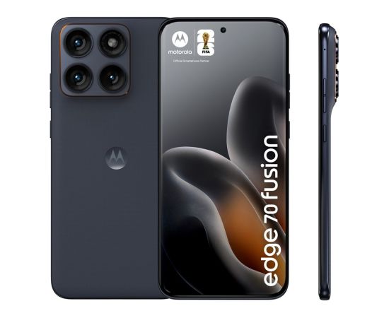 Motorola edge 70 fusion 17.2 cm (6.78") Dual SIM Android 16.0 5G USB Type-C 12 GB 256 GB 7000 mAh Black Мобильные телефоны