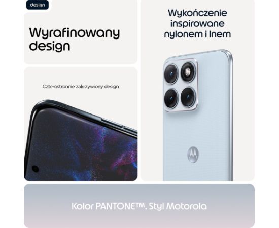 Motorola edge 70 fusion 17.2 cm (6.78") Dual SIM Android 16.0 5G USB Type-C 12 GB 256 GB 7000 mAh Light Blue Мобильные телефоны