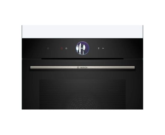 Bosch Serie 8 HBG7363B1 oven 71 L 3600 W Black Jaunumi Sadz. tehnika
