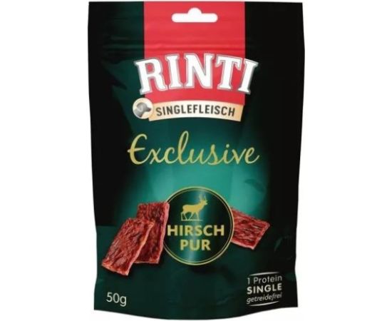 RINTI Singlefleisch Exclusive Deer - dog treat - 50g Suņu barība