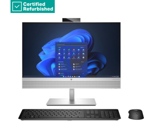 RENEW SILVER HP Elite 840 G9 AIO All-In-One 24 - i5-14600, 16GB, 512GB SSD, 23.8 FHD Non-Touch AG, Height Adjustable, Win 11 Pro, 1 years   A0ZA9EAR#ABF All In One Datori (AIO)