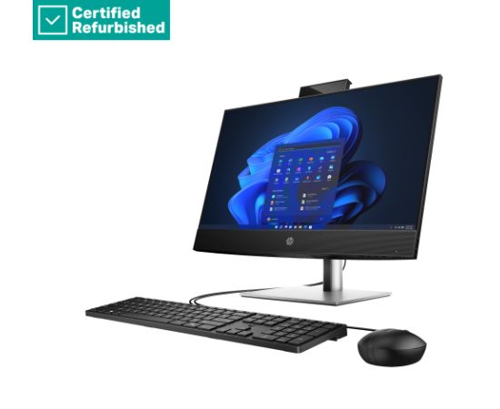 RENEW SILVER HP Pro 440 G9 AIO All-In-One - i5-13500T, 8GB, 256GB SSD, 23.8 FHD Non-Touch AG, Height Adjustable, DVD-RW, USB Mouse, Win 11 Pro, 1 years   883V4EAR#ABZ All In One Datori (AIO)