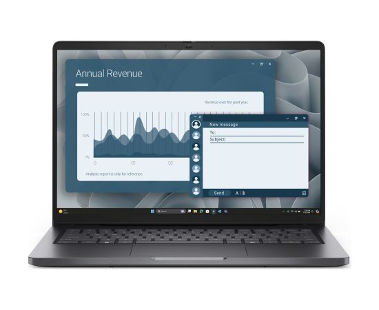 Dell Pro 14 PC14255 AMD Ryzen 3 210 8GB 512GB SSD 14.0" FHD+ AMD Radeon 740M FgrPr Cam & Mic WLAN + BT Nordic Backlit Kb 3 Cell W11Pro  3yrs Prosupport   BTO501_PC14255_EMEA_NOR Portatīvie datori