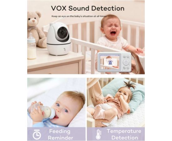 Mobile nanny Reach BM-3 Mazuļu uzraudzības ierīces