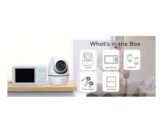 Mobile nanny Reach BM-3 Mazuļu uzraudzības ierīces