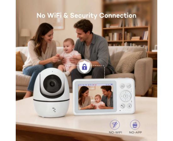 Mobile nanny Reach BM-3 Mazuļu uzraudzības ierīces