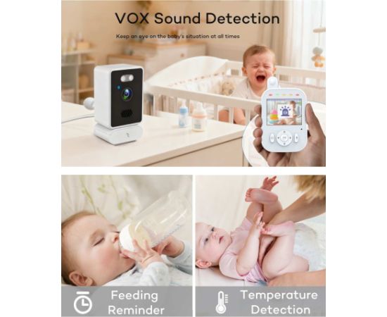 Mobile nanny Reach BM-2 Mazuļu uzraudzības ierīces