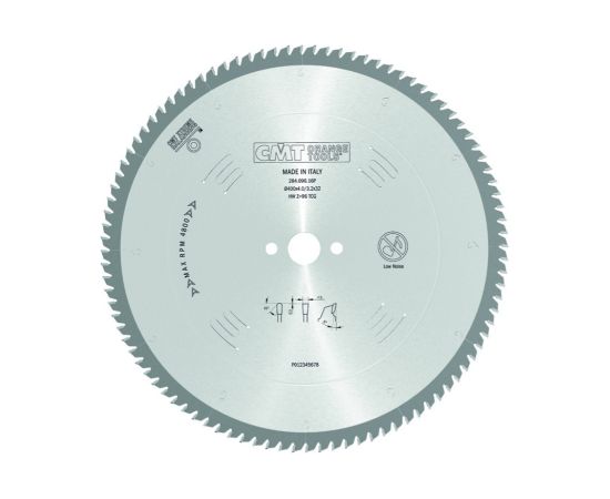 Griešanas disks metālam CMT 284.132.22M; 550x30 mm; Z132; 10° Zāģripas
