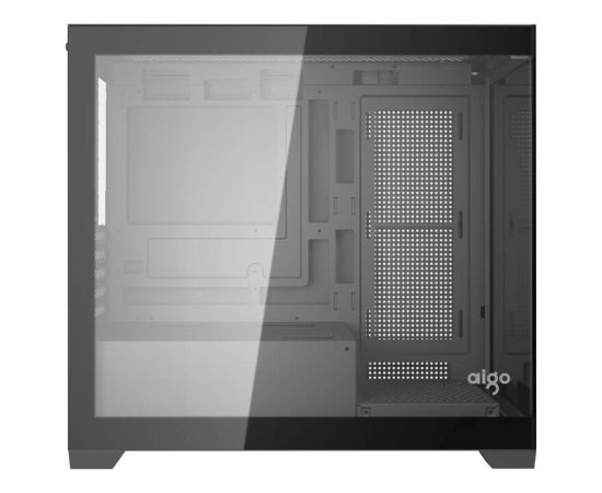 Darkflash C218M computer case + 6 ARGB fans (black) Datoru korpusi