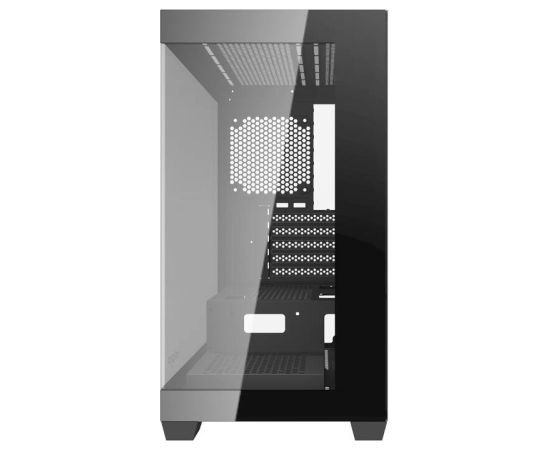 Darkflash C218M computer case + 6 ARGB fans (black) Datoru korpusi