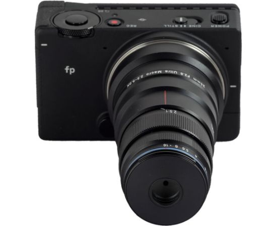 Laowa 25mm f/2.8 2.5-5X Ultra Macro Lens, L-Mount pilna kadra objektīvs Objektīvi