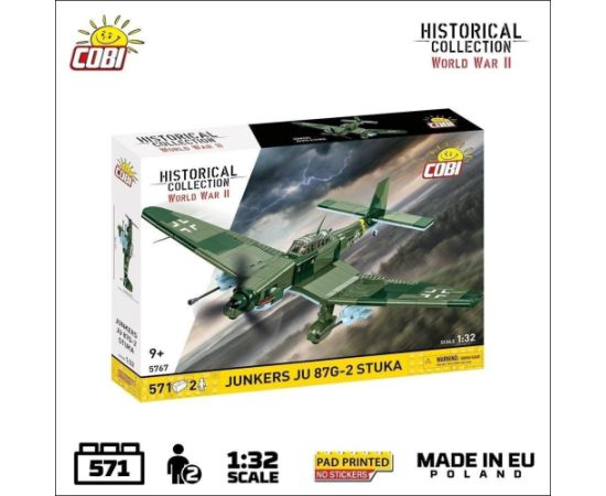 Cobi Klocki Junkers JU 87G-2 Stuka 571 klocki Машины и аксессуары