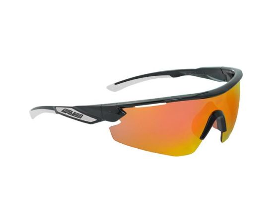 Salice 012RWX Sporta saulesbrilles, Melnas Saules Brilles