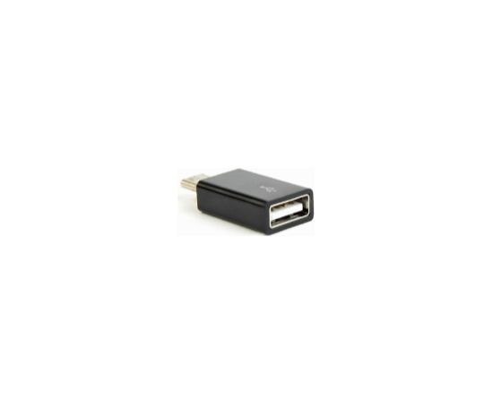 Gembird USB Female - USB Type C Male Black Data USB kabeļi
