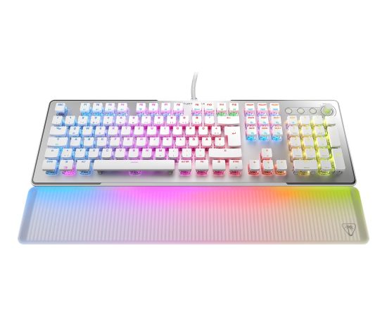 Turtle Beach Vulcan II Max (white/transparent, DE layout, TITAN II Optical Red) Клавиатуры