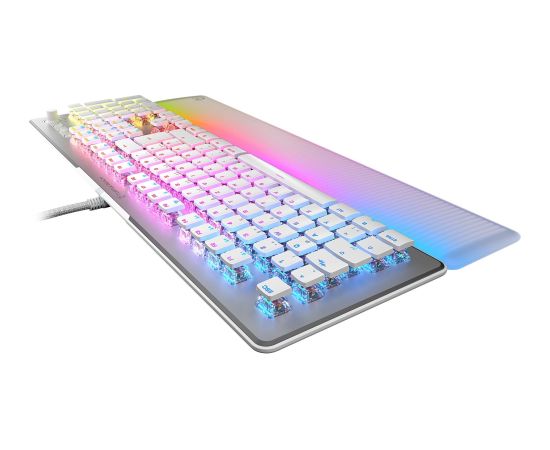 Turtle Beach Vulcan II Max (white/transparent, DE layout, TITAN II Optical Red) Клавиатуры