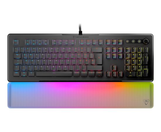 Turtle Beach Vulcan II Max (black/transparent, DE layout, TITAN II Optical Red) Клавиатуры