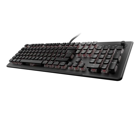 Turtle Beach Vulcan II Max (black/transparent, DE layout, TITAN II Optical Red) Клавиатуры