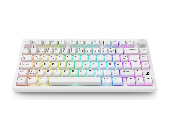 SKILLER SGK55W (white, DE layout, Sharkoon Linear) Клавиатуры
