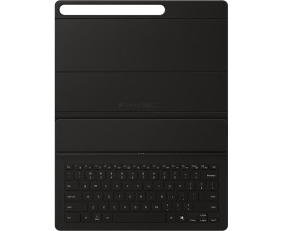 Book Cover Keyboard Slim (black, DE layout, Samsung Galaxy Tab S10 FE+) Klaviatūras