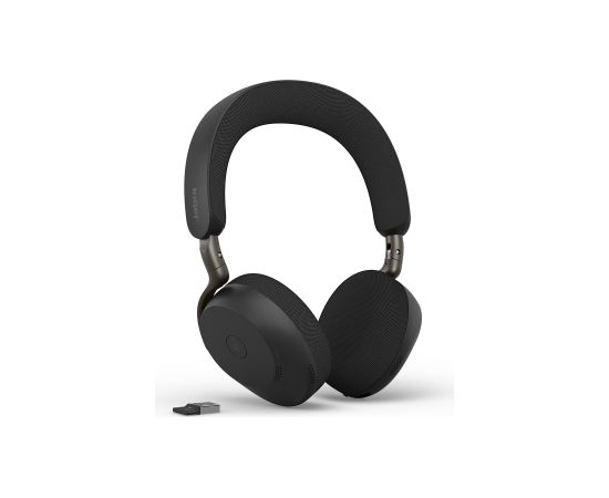 Jabra Evolve3 75 (black, UC, USB-A Bluetooth adapter, wireless charging pad) Aудио-видео