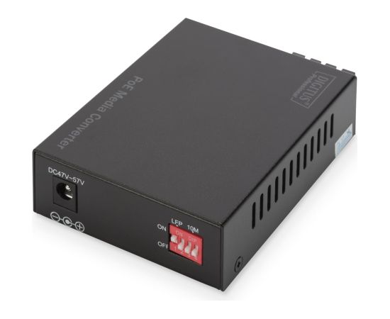 Digitus Gigabit PoE media converter, RJ45 / SC, SM Tīkla vadi