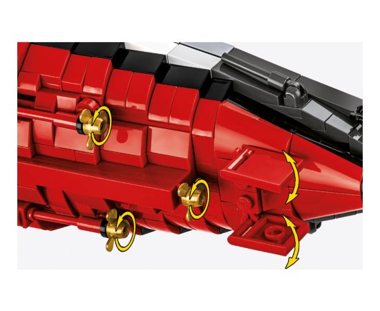 COBI Battleship Bismarck (1:300 scale) Konstruktori 