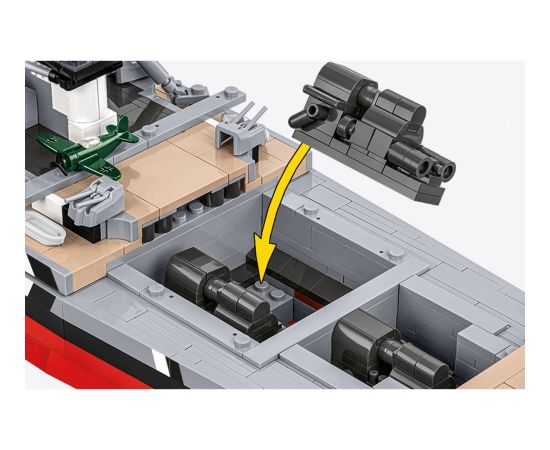 COBI Battleship Bismarck (1:300 scale) Konstruktori 